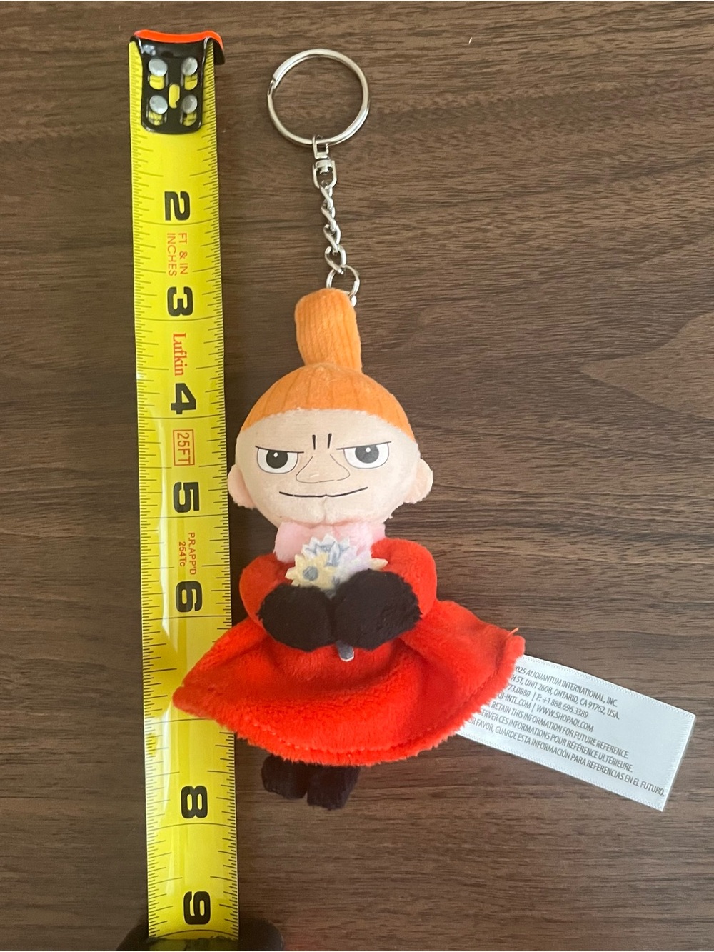 Official Moomin Flower Series Blind Box Plush
Keychain Bag Charm Little My NWT - Picture 4 of 6